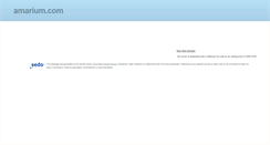 Desktop Screenshot of amarium.com